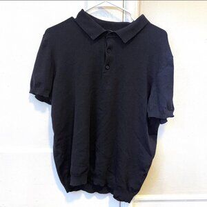 Collar Sweater Short Sleeve Top